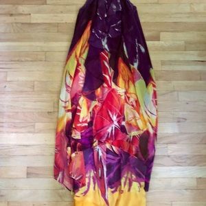 Jennifer Lopez nwot high low floral dress small
